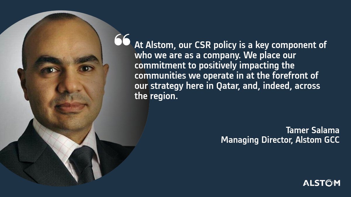 Alstom on right track with #CSR initiatives in support of local start-ups, entrepreneurs, students and communities across #Qatar. To learn more: alstom.com/press-releases…

#sustainability  #empowerment  #entrepreneurship