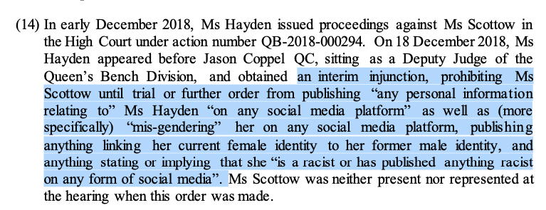 The court was *not impressed* by the width of the interim injunction granted