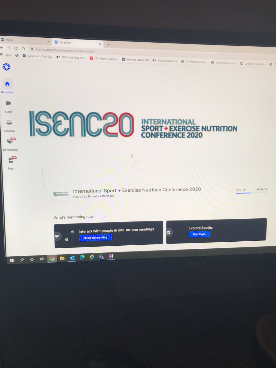 Excited to start day 2 of the ISENC! <a href="/sportexercise/">ISENC</a> <a href="/NSFCertForSport/">@nsfcertforsport</a> <a href="/NSF_Intl/">NSF</a> <a href="/MartinKrainz/">Martin</a>