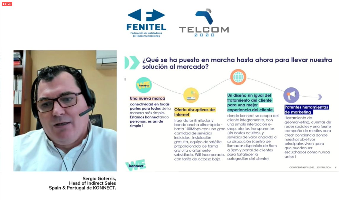 FENITEL_ES's tweet photo. #Conectividad: A partir de marzo las empresas instaladoras tendrán la posibilidad de ofrecer #konnect @Eutelsat_SA a sus clientes de la #España #Vaciada #telcomfenitel #telcom2020 https://t.co/T6H610FiRH