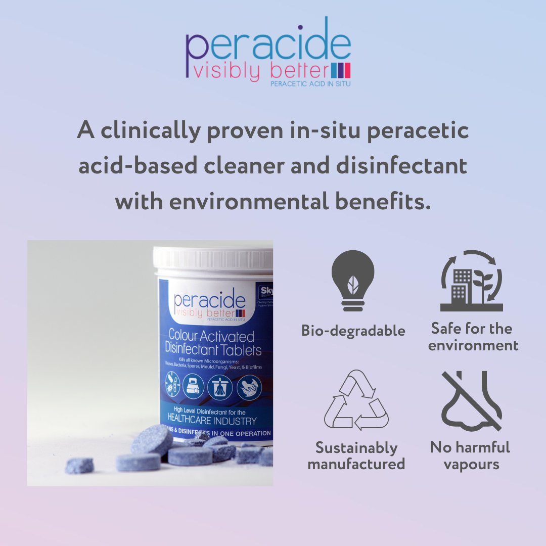 It’s never been more important to choose products that are both environmentally &amp; socially sustainable.

We go to great lengths to ensure that Peracide’s journey meets our high standards of ecological responsibility. 🌱

Find out more here > bit.ly/Peracide-Sky