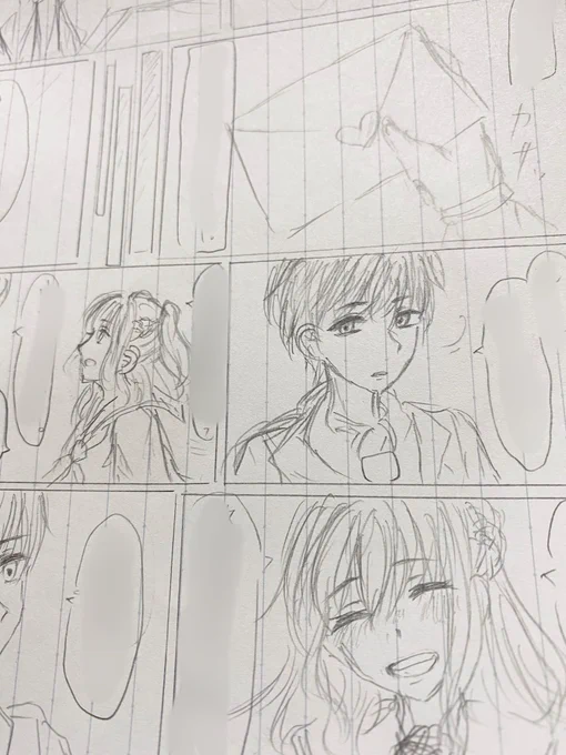 個ツイのイラスト漫画化?✨
下描きみたいなので紙に書いてます!
描き終わったらデジタルでベタ塗り&トーン貼りやっていくので時間はかかると思います? 