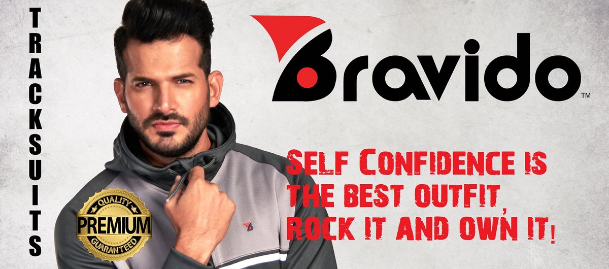 bravidopakistan's tweet image. Self Confidence is the best outfit, Rock it and Own it!
The Bravido Way!