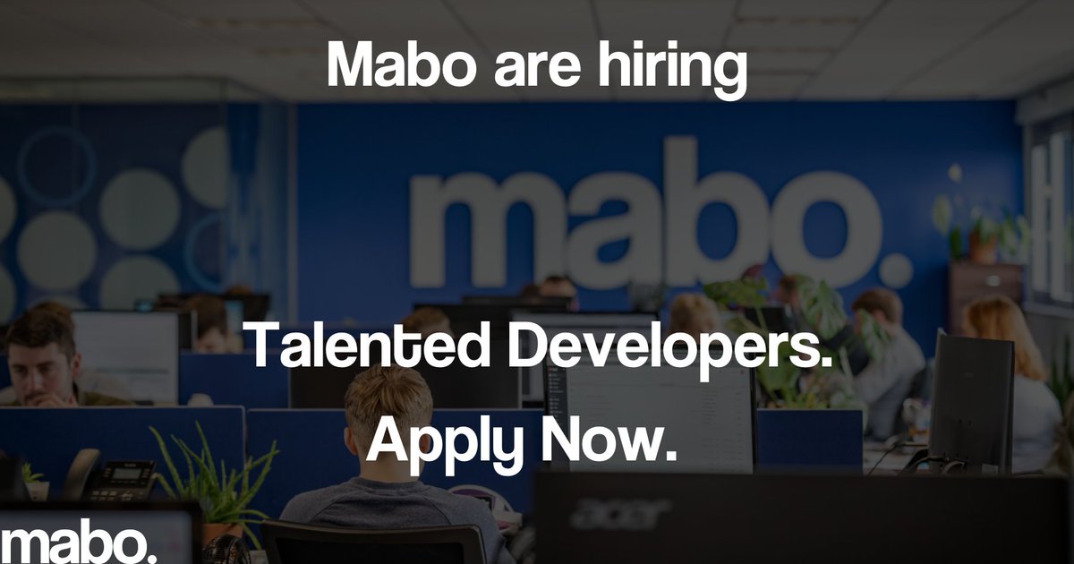 mabo_uk's tweet image. ❗We're hiring!❗
🖥️ We are looking for talented PHP developers to join our team and play a part in our biggest technology leap yet 🖥️
✨Interested? Check out our latest vacancies online NOW✨
hubs.ly/H0Bn1bx0
#PHPDevelopers #R&DDevelopers #PlatformDevelopers #Teesside