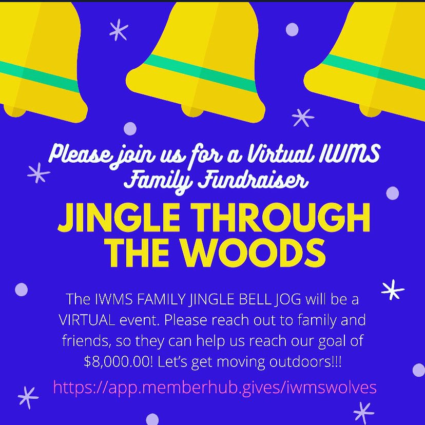 IwmsPta's tweet image. IT'S FUNDRAISING TIME FOR THE IWMS PTA! All money collected will go directly towards our school and students!
Everything you need to know about this event can be found at this link.  app.memberhub.gives/iwmswolves. 
Have fun and thank you for your participation! #iwmswolves #iwmspta