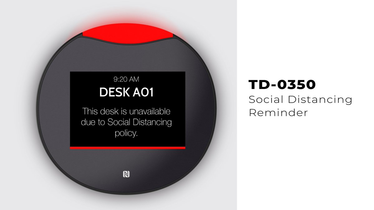 Return to work with confidence 😎

Along with expedited Check In/Out, the TD-0350 Deskbooking Panel PC helps to enforce social distancing and routine cleaning for offices and co-working spaces.

qbictechnology.com/td-0350

#returntowork #welcomeback #socialdistancing