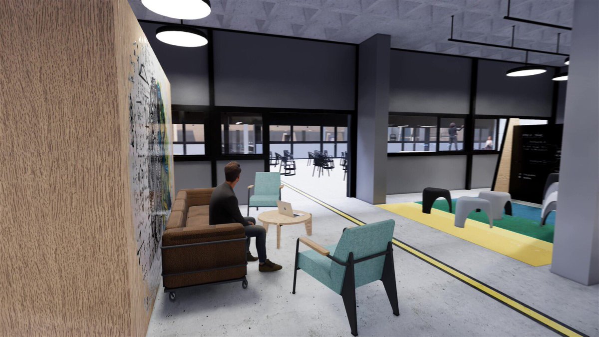 empresacat's tweet photo. El nou Campus @42BarcelonaFTef aposta per una metodologia d'aprenentatge innovadora i disruptiva, amb un model pedagògic gratuït, presencial i obert 24/7. Les instal·lacions, amb 1.622 m² al Parc Tecnològic de @barcelonactiva, entraran en funcionament el segon semestre de 2021. https://t.co/82FGc1Ws2n