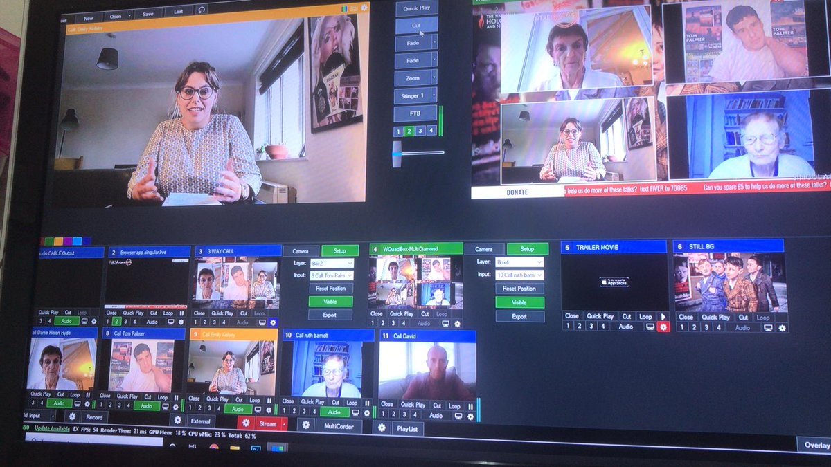Chapter3gfx's tweet photo. This year Adam worked on the National Holocaust Centre and Museum’s weekly livestreams using @singular4live and vMix, helping share survivors’ stories and educate on the importance of standing up against hate.
#weareC3G @HolocaustCentUK #C3G2020inreview https://t.co/IZNwxsURPc