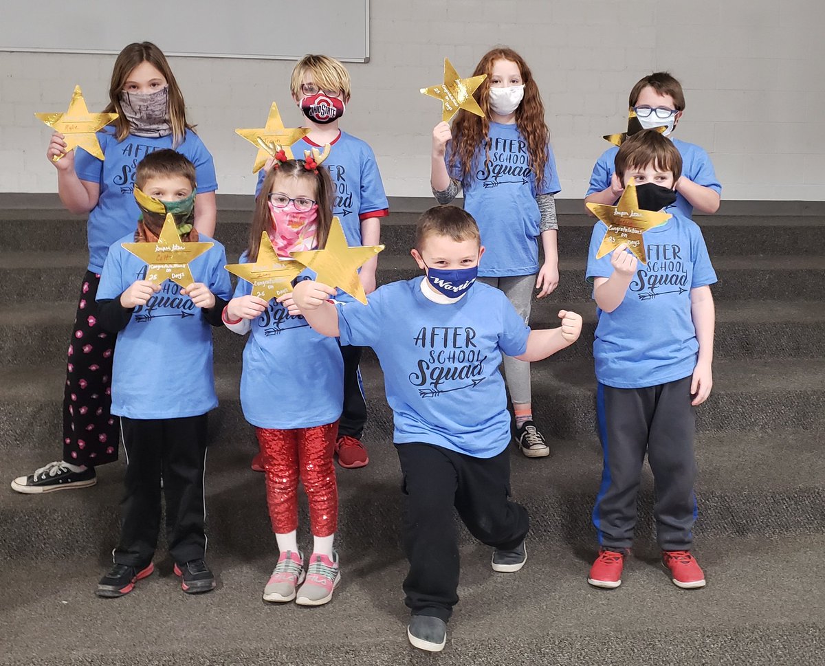 somerset_s's tweet photo. Congratulations to our STARS students who have attended program 25 days or more!  #superstars ⭐ https://t.co/SUJPLmJq30