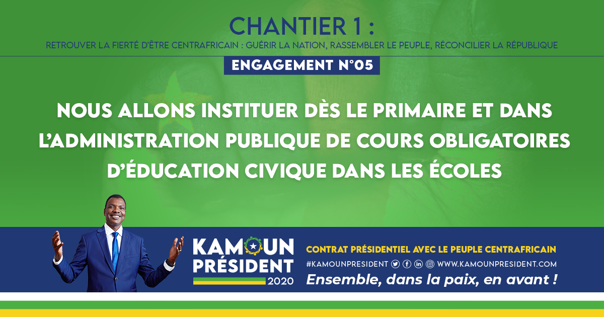 KamounMahamat's tweet photo. #Renaissance #IdentiteNationale #Centrafricain #KamounPresident https://t.co/keUo19YKOg