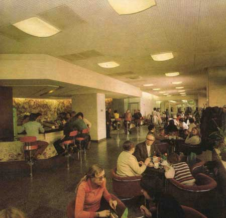 Today is the day of the opening of the  #HumboldtForum. In honor of the building that it replaces - and in which my parents met - I am posting images of the Palace of the Republic.  #PalastderRepublik  #Palast  #PalaceoftheRepublic  #PalaceofthePeople