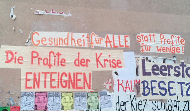 nk_12049's tweet photo. Neues auf der #Infowand im #Schillerkiez in #Neukölln:
Gesundheit für Alle statt Profite für wenige!
weitere Infos: 
https://t.co/2WzCcu0abD
https://t.co/JppSUWIFxd

#Streetart #WerHatDerGibt https://t.co/CmgmeeJaRJ