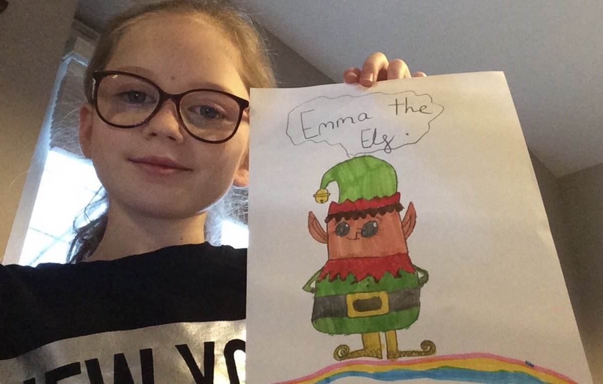 MrDurraniY5's tweet photo. The children have thoroughly enjoyed the Christmas edition of #drawingwithrob this week! @RobBiddulph Check out some of our fantastic artwork! https://t.co/cqBmSNzwKH