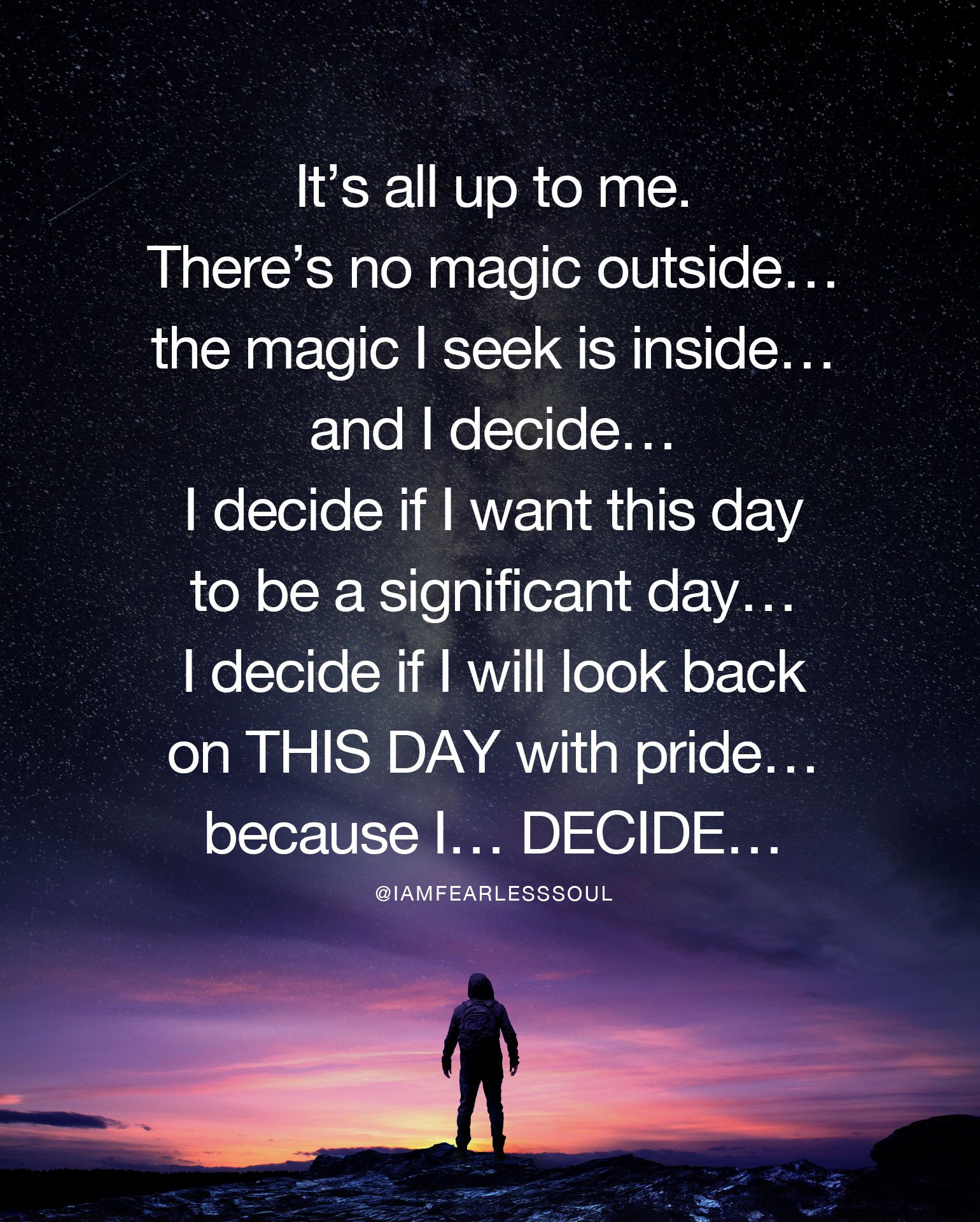 Fearless Soul on Twitter: "I DECIDE. https://t.co/RmwstLl1I7" / Twitter