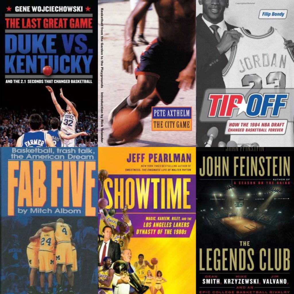 avnishanand's tweet photo. In 2017 I hit pay dirt with basketball and went on a binge.These are 6 of the best.3 of them are from college basketball.If you love the sports stories beyond the scores and the action on the court,then basketball offers great choice and variety. #bestbooksof2017 #nba #basketball https://t.co/LprcJi5pkt