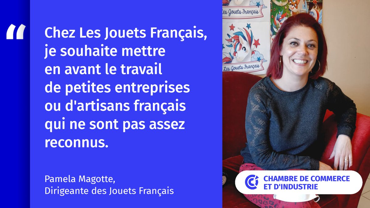 Sur son site internet, <a href="/JouetsFrancais/">Les Jouets Français</a> propose près de 1 500 références de 40 marques tricolores, qui fabriquent dans différents territoires français. Découvrez les valeurs et les engagements de l'entreprise 👉 ow.ly/1UTa50CINtn

#MadeinFrance #CCI #SoutenonsNosEntreprises