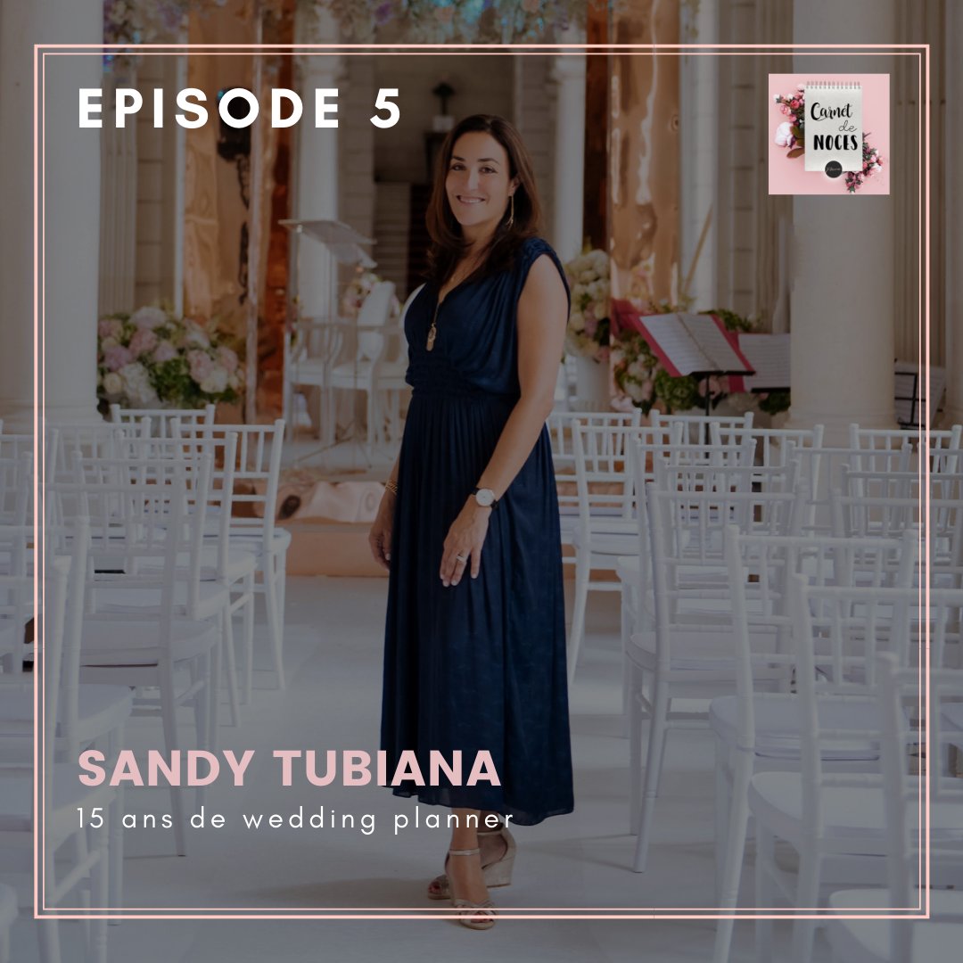 CarnetDeNoces's tweet photo. [NOUVEAU]🎙 CARNET DE NOCES - Episode 5 avec Sandy Tubiana et ses 15 ans d'expérience dans l'univers du mariage

L’épisode est disponible dès maintenant : https://t.co/FEpNDCE0Z6

#carnetdenoces #podcast #weddingplanner #wedding #mariage #podcastlife https://t.co/zMX7Khfp4Y