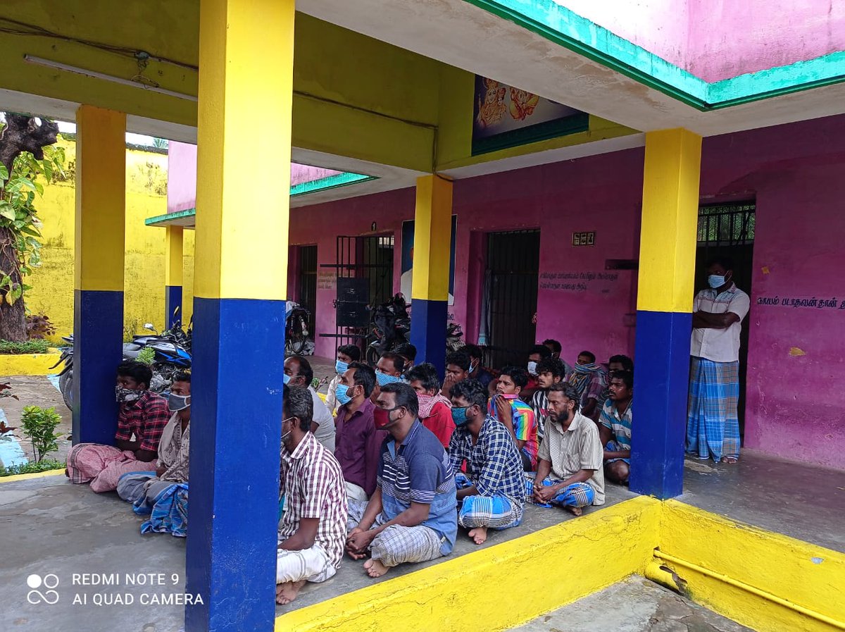 Vishnu_Pugazh's tweet photo. #Active_Case_Finding #TB_Screening at #Mayiladuthurai_Prison 26 Persons screened @DNagapattinam @NTEP_TamilNadu @TbDivision @frederick_asha https://t.co/AnJRjBpb2I