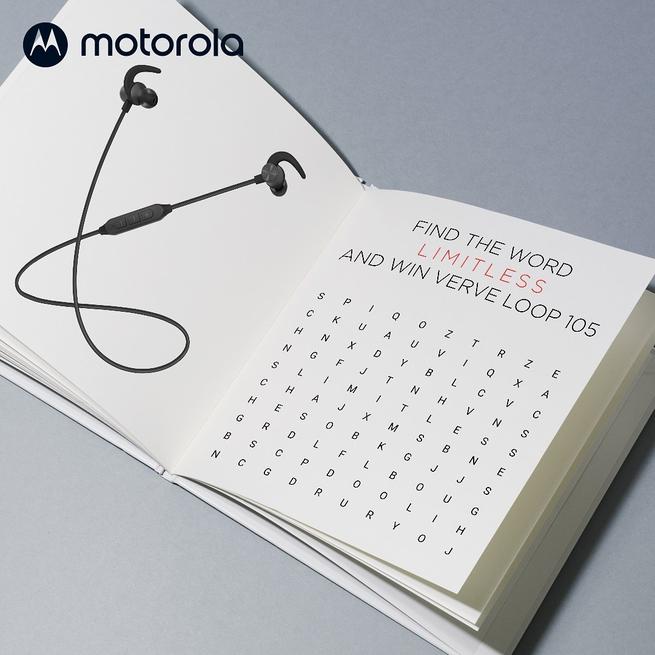 MotorolaLS's tweet photo. Are you ready for an exciting giveaway? Follow steps and win #VerveLoop105 
1️⃣Follow us &amp; like the post
2️⃣Tag 3 friends in the comments section
3️⃣Find the word Limitless
4️⃣Upload the answer to your story and tag us
 *Ends_19th Dec, 2020
T&amp;C- https://t.co/5cXGSLc2Ny
#ContestAlert https://t.co/g2ZlLi8PM5