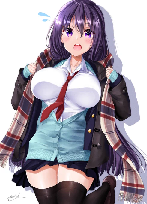 冬服女の子らくがきですっ 