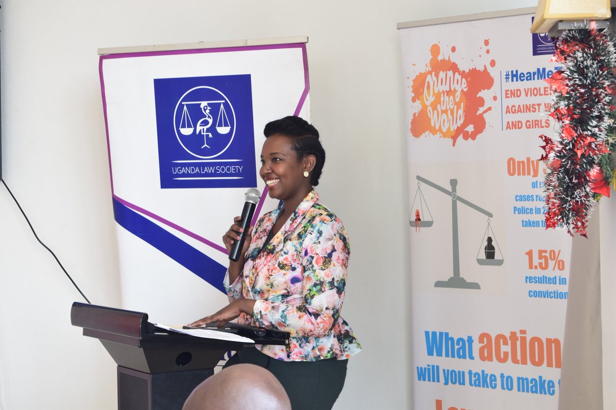 ug_lawsociety's tweet photo. Happening now.
Third National Symposium on ending violence against women and girls in Uganda amidst the COVID-19 pandemic.

President Pheona Wall giving her remarks.
@PheonaWall @DianaAngwech @unwomenuganda https://t.co/MfT6Pk69ci