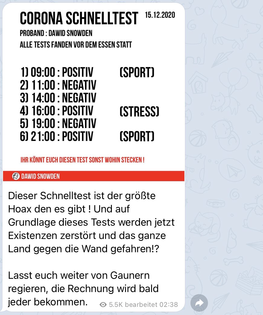 Walter Siegrist Dr Med Fmh On Twitter Corona Schnelltest Hoax Https T Co Vnr5nu2l1w