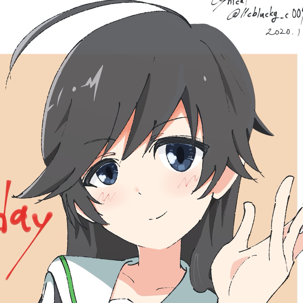 Cynical 五十鈴華さん イラスト イラスト好きな人と繋がりたい 五十鈴華生誕祭 五十鈴華誕生祭 五十鈴華 ガールズアンドパンツァー ガルパン