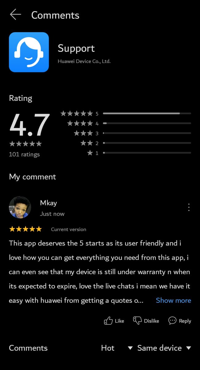 Mis_Kayee's tweet image. #HuaweiAppGallery #SupportApp