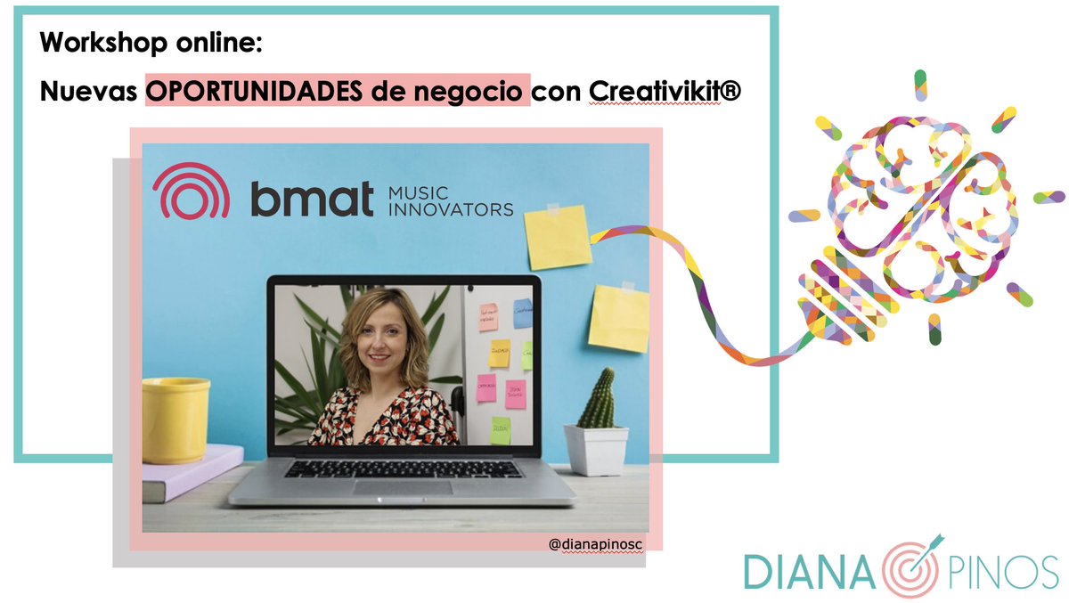 dianapinosc's tweet photo. 🎯Cuando el lema de una empresa es “la música regresa donde empieza”
💡Me hizo mucha ilusión idearles y facilitar un workshop para entrenar el mindset creativo y enseñarles herramientas para aprender a encontrar nuevas oportunidades de negocio con #creativikit #designthinking https://t.co/xBjufOexVh