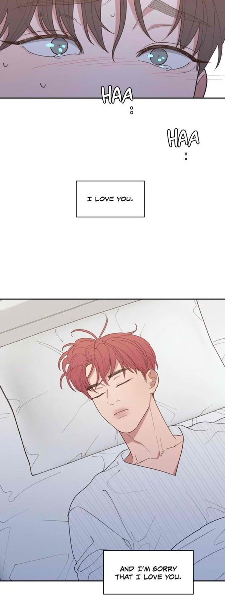 lusc_tenshi's tweet photo. They've said it. "I love you" and I'm just so happy. #loveorhate #yeongha #haewoon https://t.co/4fzkuHj4KY