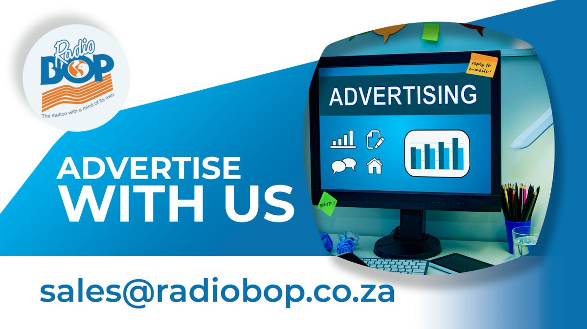 RadioBopAfrica's tweet photo. Get in touch with us to get our packages
Email : sales@radiobop.co.za
https://t.co/BK7db64aig
#Radio #RadioBopIsBack #RadioBopOnline #GoodMusic #Marketing #Business #SocialMedia #DigitalRadio #Music #RadioBopIsDigital #Advertising https://t.co/rVnBcbDvZL
