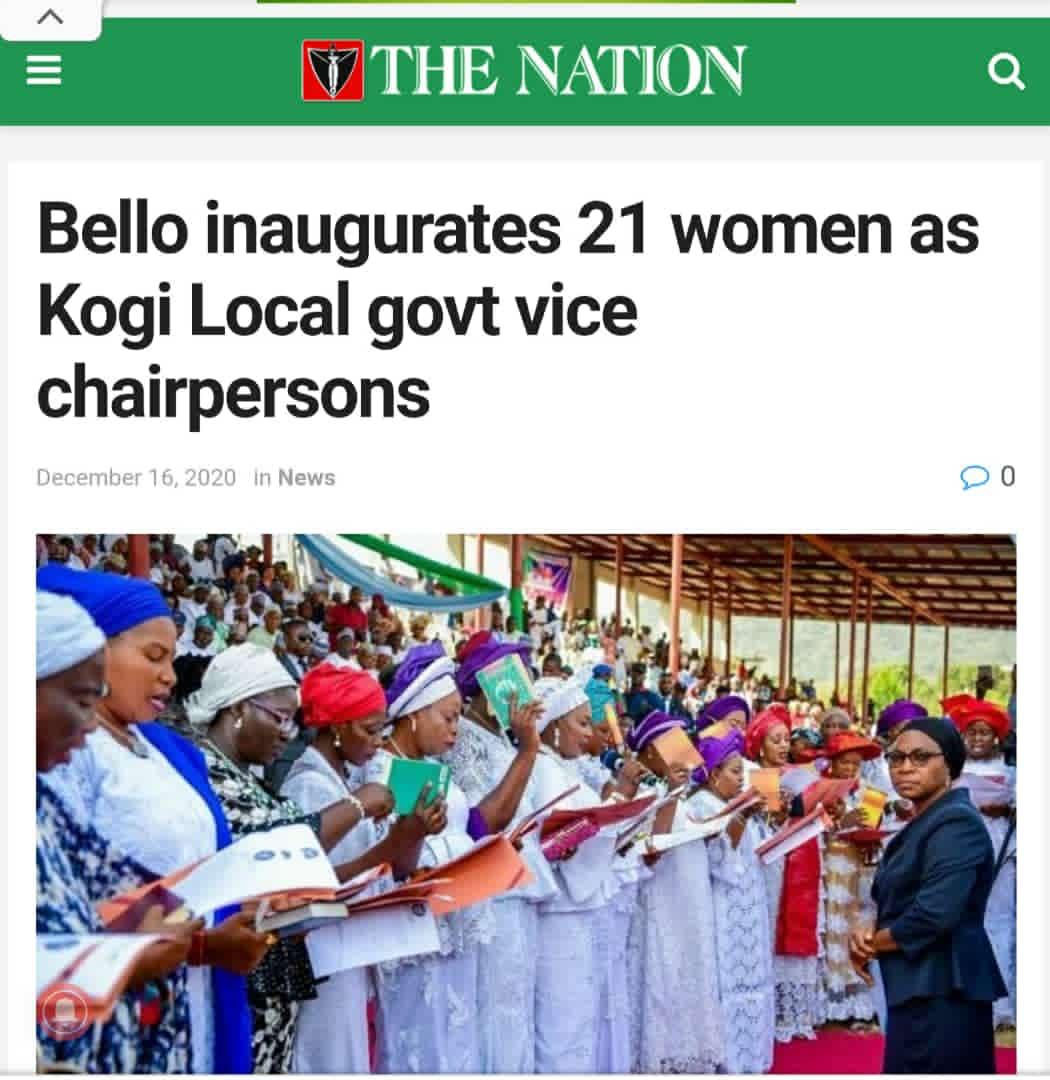 Mrr_Essy's tweet image. #KOGIUPDATE
The broadcast of His Excellency, Gov. Yahaya Bello during the Inauguration of the newly elected council chairmen, Female Vice-Chairmen and 239 councillors will be previewed on AIT this morning by 9:30am.