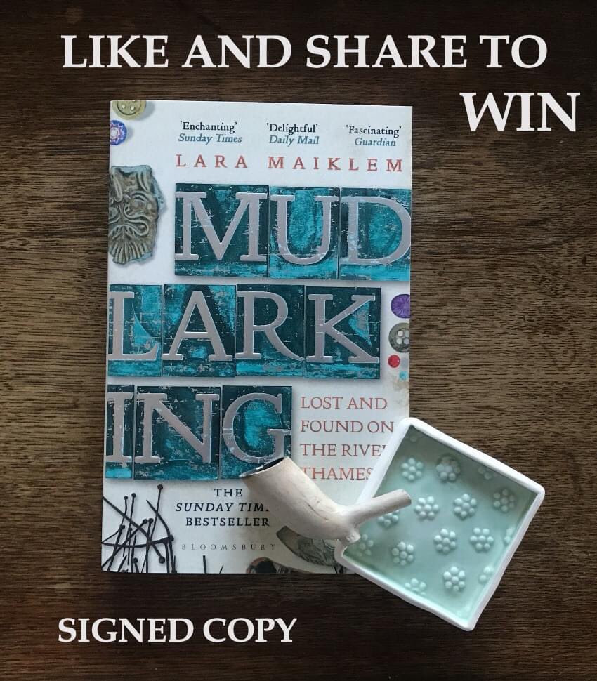 WIN a signed copy of ‘Mudlarking’, a Ming porcelain cast of one of my finds by ceramic artist Raewyn Harrison AND an 18th c clay pipe bowl

LIKE AND SHARE TO WIN
Winner will be picked 17 Dec

Signed copies available to buy from 
<a href="/Southwarkcathed/">Southwark Cathedral</a> 

#Mudlarking <a href="/BloomsburyBooks/">Bloomsbury Books UK</a>
