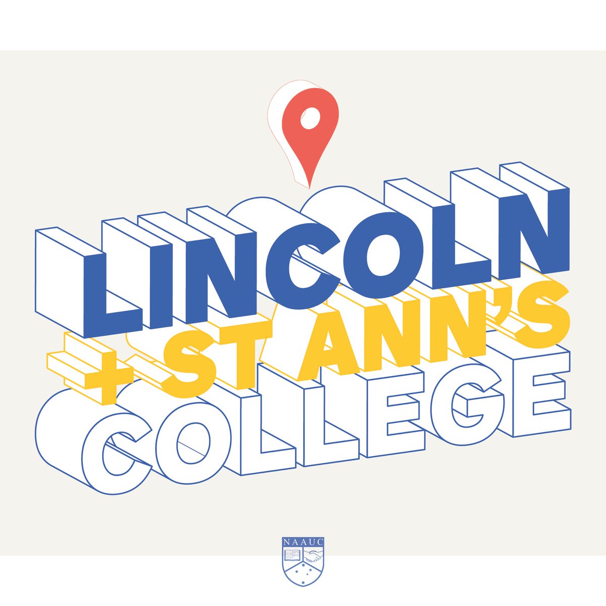 NAAUC's tweet photo. We going back to Adelaide in 2021 🤩🤩🤩

We’re excited to announce the joint hosts of 2021 Nat Con as Lincoln College and St Ann’s College!

Want to join the 2021 team? Learn more here: https://t.co/5M5yQS9s7o https://t.co/HrMVhjABn2