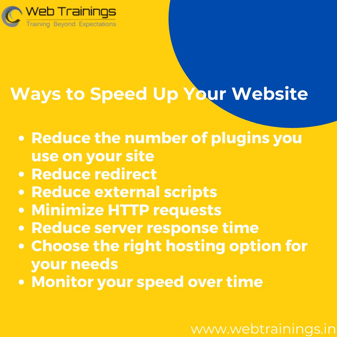 webtrainings's tweet image. How To Improve Page loading time
Think that speeding up your website isn’t important?

A few extra seconds could have a huge impact on your ability to engage visitors and make sales.

#Speed #LoadingTime #Pageloadspeed #webtrainings #ImroveSpeed