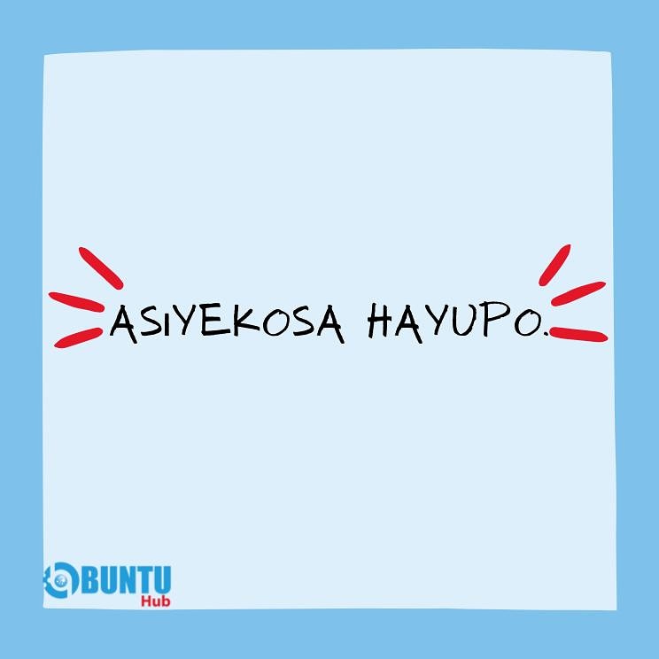 WSH_Arusha's tweet photo. "Asiyekosa Hayupo"
Usiogope kukosea unapoanza au kujaribu kutimiza ndoto zako kwenye biashara,Elimu, na pengine popote pale. Mana hakuna asiyekosea bali kuwa na utayari wa kujifunza na kubadili mbinu.
#obuntuhub #obuntunation #innovationhub #coworking #cowork #coworking https://t.co/IIN8woE5sl