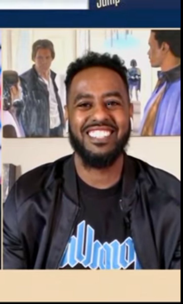 Watching <a href="/NBATheJump/">The Jump w/ Christian Wood’s Father 👨‍👦</a> rerun....anyone else notice @AminESPN’s painting tho?!? 💯