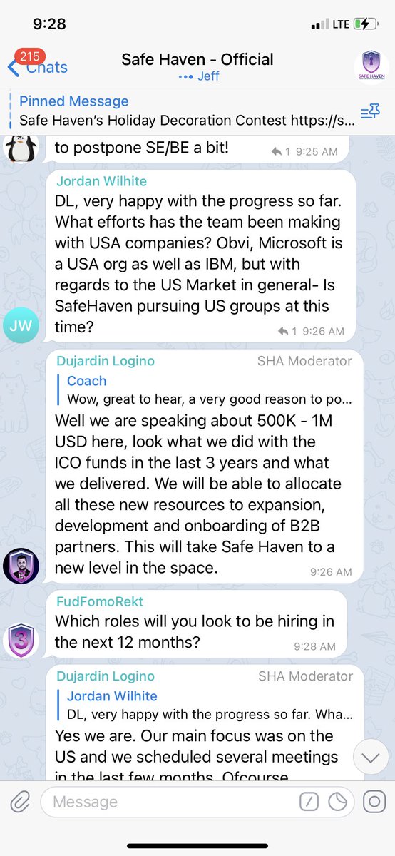 More than 77% of the available circulating  $SHA is stored on node addresses, while less than 21% is stored on exchange’s hot/cold wallets. @SafeHavenio has many grants being awarded in the coming months, which will increase productivity & expansion of solutions provided.  #BSC  