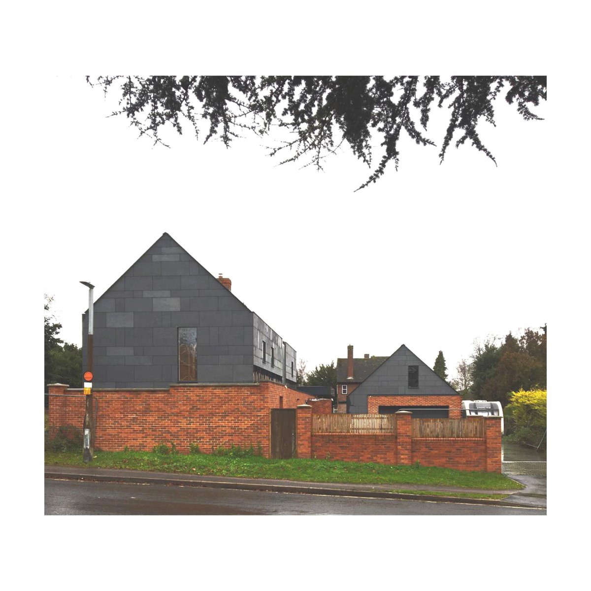 Applegarth, a completed self-build residential project in Royston, Hertfordshire. #FootprintArchitects