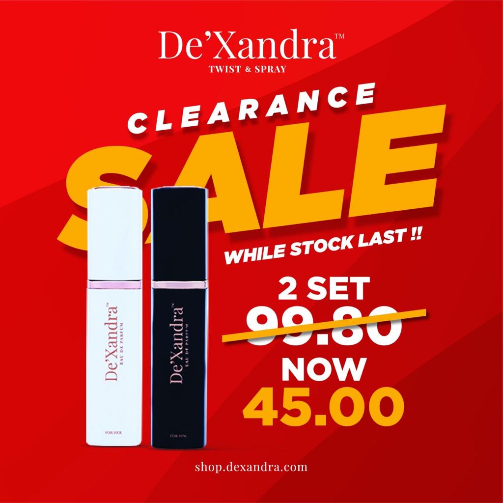 insidegiftt's tweet photo. Assalammualaikum semua, ada berita gembira De'Xandra ada buat pakej clearance tau so this one untuk twist and spray 😉 https://t.co/GftVb9ebTr