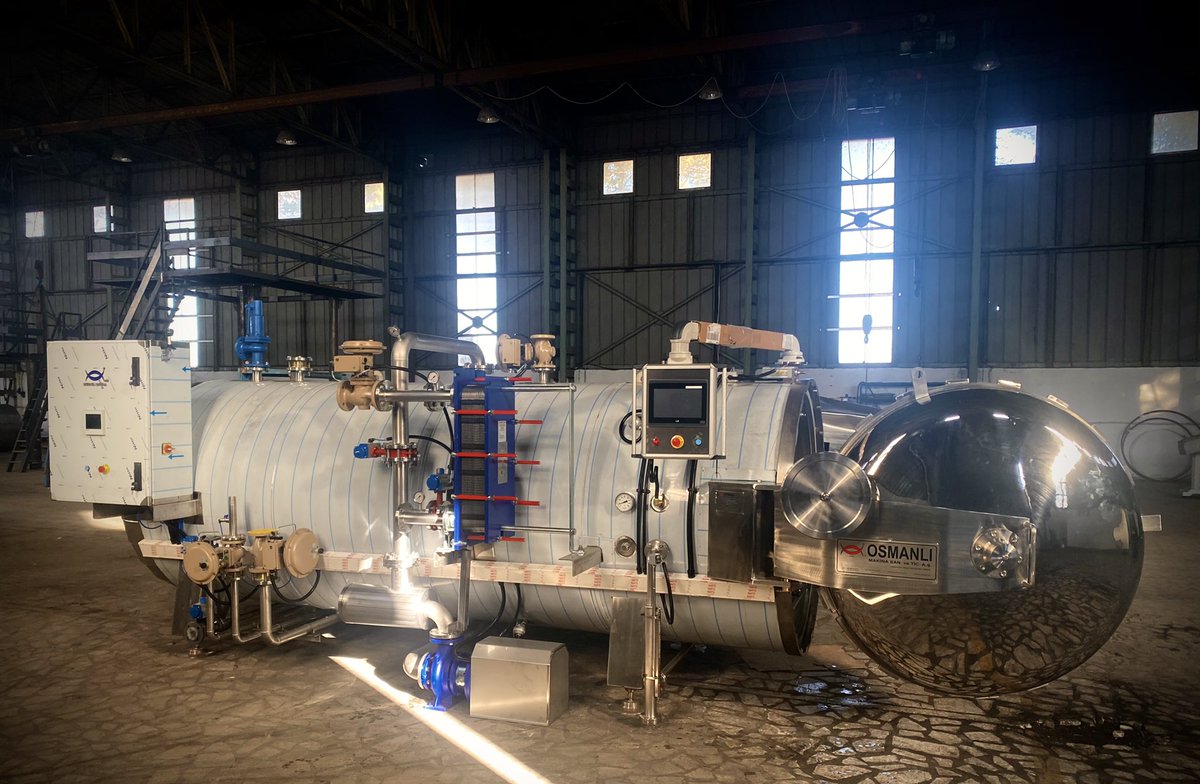 MakineOsmanli's tweet image. 🚚 sevkiyat’hazırız (Türkmenistan)
Ready for shipment.(Turkmenistan)
Otoklav / Autoclave 
osmanlimakina.com.tr
📞+90 266 7916111

#conserves #sterilisation #statique 
#pasteurisateur
#tomatopaste #salça #autoclave #cannedfood #conserves #evaparator #osmanlimakina