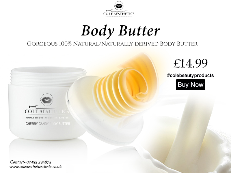 AestheticsCole's tweet photo. Our Body Butter made 100% naturally, perfect for dryer areas like elbows and knees. Just massage into the skin and allow to sink in before dressing.
Check The Link
https://t.co/oh44TlaxSA
#ColeAesthetics #BodyButter #BodyCare #SkinCare https://t.co/nHq5uuIxFI
