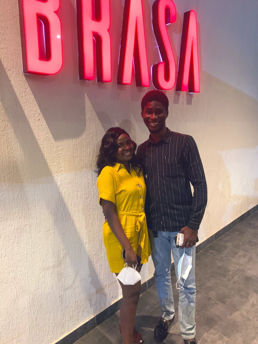 Mahn... I had fun, and I got to see her smile almost the whole time ... and oh, I ate from her plate, I now understand why women do that . Edey beee pass ... cheers