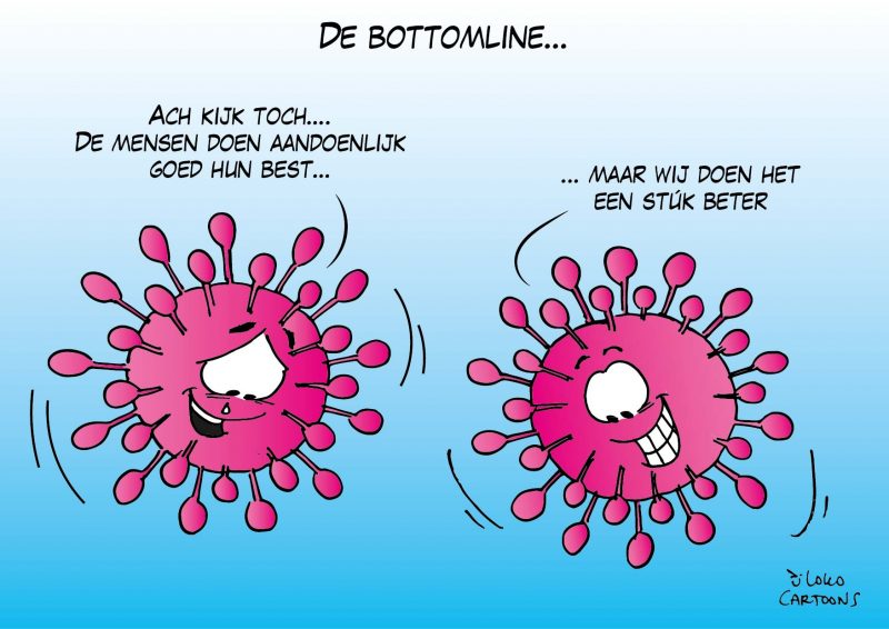 Lieve mensen,
Er moet me iets van het hart.
Ik ben Corona-moe. 🤯

Zullen we nu voor één keer allemaal gewoon doen wat de overheid vraagt?
5 weken...
Geen protest, geen gesjoemel. Ongeacht wat de ander doet.
5 weken...
Collectief belang boven eigen belang...
5 weken...
Please? 😳