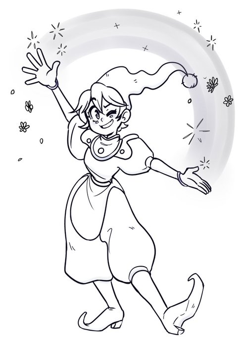 I couldn't stop thinking about Clown Wizards ever since @Animoose drew this cutie, I wish they were real (˃̥̥ω˂̥̥̥) 