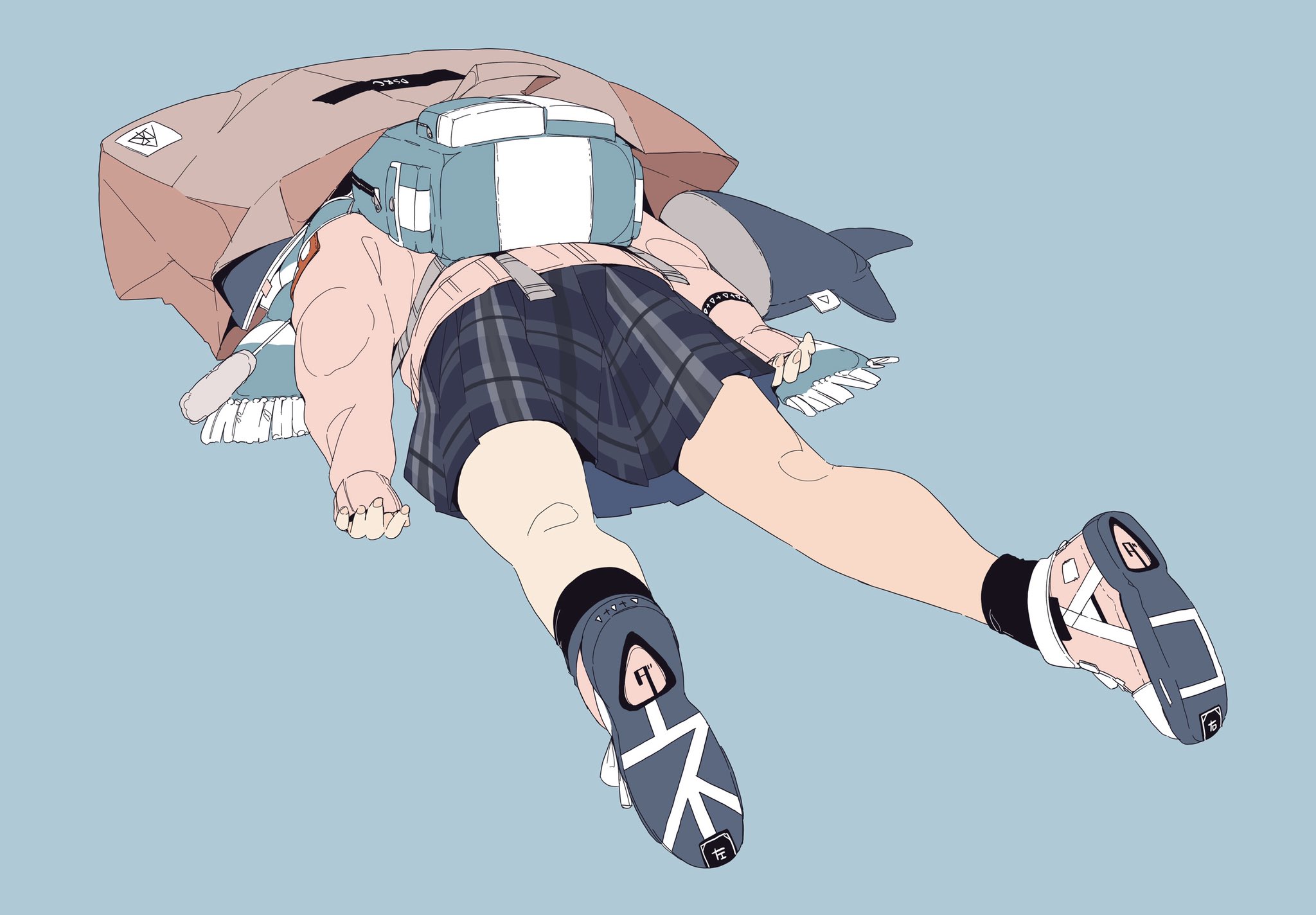 遊んでた猫が突然人になった