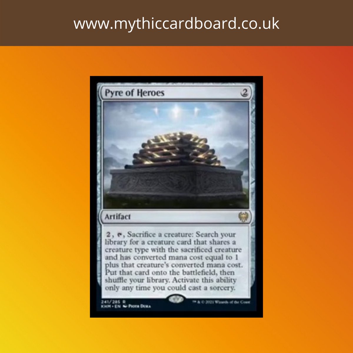 MythicCardboard's tweet photo. Some more tribal support #mtg #mtguk #mtgspoilers #mtgkaldheim #mtgartifact #mtgrare #mtgedh #mtgcommander https://t.co/hqrC4c65sf