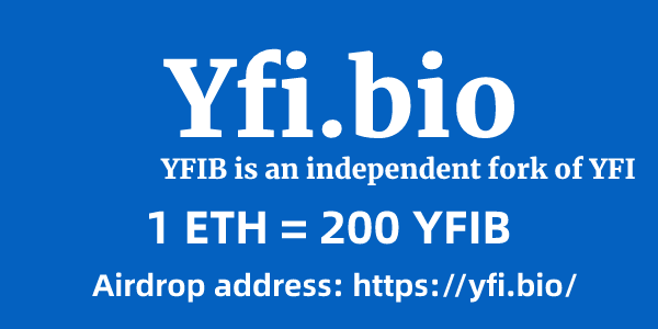 yfibio's tweet photo. The YFI fork token YFIB facilitates the DeFi ecosystem by simplifying user thresholds and offering lower rates. https://t.co/wnYzw7GqHd