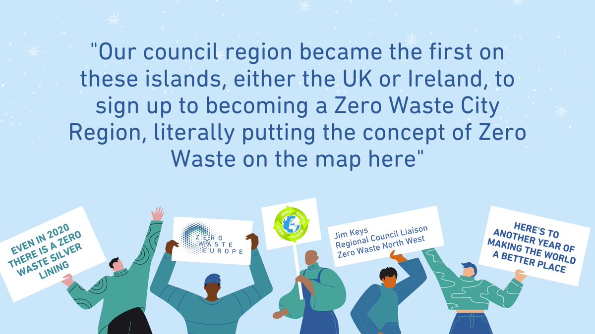 zerowasteeurope's tweet photo. 2020 has been quite the rollercoaster but as it draws to a close we wanted to focus on the #zerowaste silver linings from the year!

Our wonderful members shared their stories! 

Hear from:
✨Marko from @Zelenaakcija
✨@LuluNat from @zerowastech
✨Jim from @ZeroWasteNW https://t.co/JNSBUey3Qs