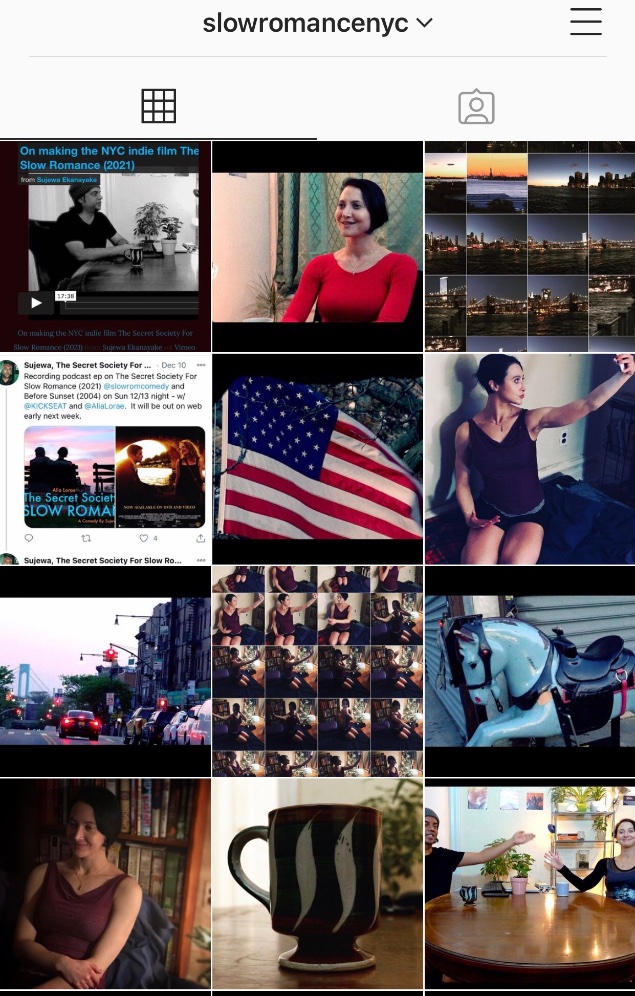 From new Instagram account for <a href="/slowromcomedy/">The Secret Society For Slow Romance movie (2022)</a> (on insta at @slowromancenyc - see link at next post)